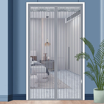 映容 门帘防蚊金刚网纱窗帘全磁条挂帘夏季防蝇虫免打孔透气大门沙帘