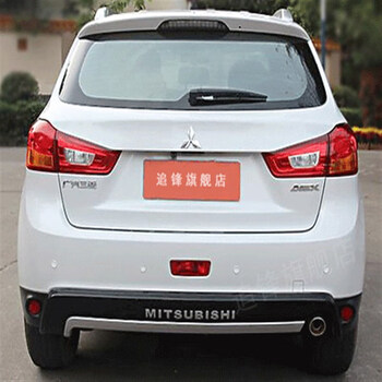 车俊通适用于三菱劲炫前杠护杠保险杠13-18款asx前后杠改装前防撞杠后