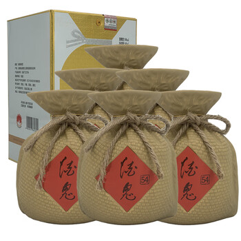 老酒酒鬼酒54度540ml酒鬼老版馥郁香型白酒2020年540mlx6瓶