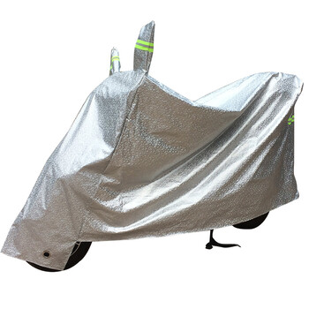you)踏板摩托车车罩电动车电瓶防晒防雨罩车衣套遮阳盖布加厚防尘罩子