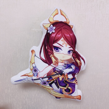 王者荣耀动漫毛绒周边皮肤抱枕游戏造型摆件模型靠枕人物英雄 伽罗