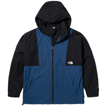 北面(the north face)防风衣男2023春夏新款户外防风防泼水外套 蓝色
