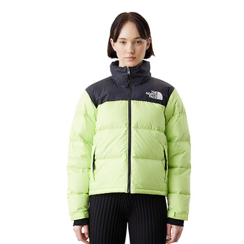 thenorthface北面1996 retro nuptse女羽绒服700蓬鹅绒dwr hdd-青草绿