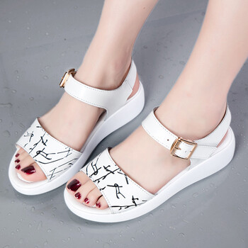 2019新款10女童凉鞋女孩白色公主鞋12少女13大童女鞋15岁初中学生