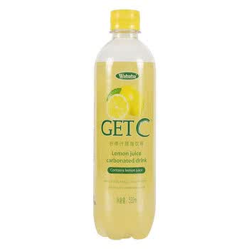 娃哈哈c驱动柠檬汁碳酸带气饮料530ml8瓶整箱清凉c驱动柠檬530ml8瓶