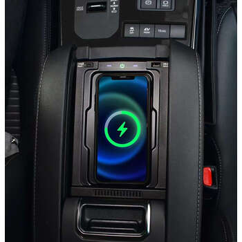 旭杉斯丰田汉兰达rav4荣放原车载无线充电器手机快充亚洲龙改装专用