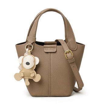 大嘴猴女包2023新款水桶包高级感大容量小众手提包手拎外出小包包