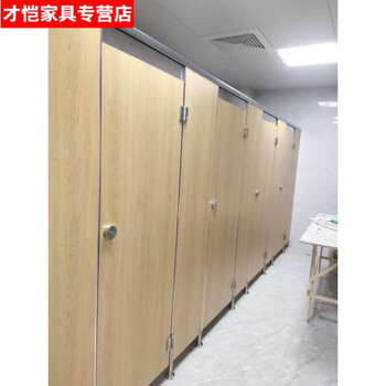 溥畔工地公共卫生间隔断板学校简易厕所隔断pvc抗倍特板洗手间隔墙门