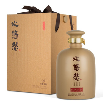 小糊涂仙心悠然私享定制53度酱香型白酒15l