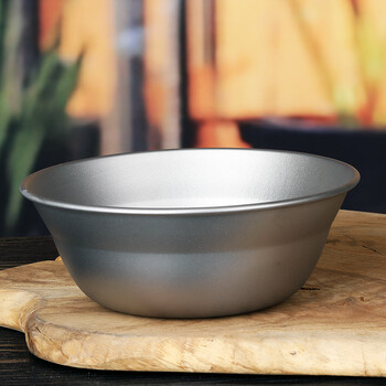 rovercamel户外纯钛金属餐具钛碗家用叠放轻量化野炊露营旅行便携小碗