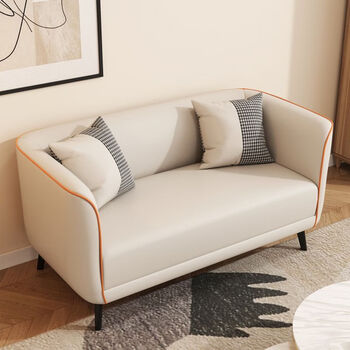 裕臻简约现代科技布艺沙发小户型客厅双人出租房卧室公寓三人简易网红