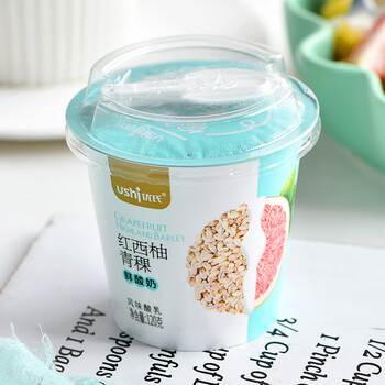 优氏红西柚青稞鲜酸奶120g6