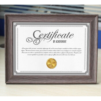 岙筱日本进口品质证书框营业执照框正本a3保护表奖状裱框架画框挂墙a4