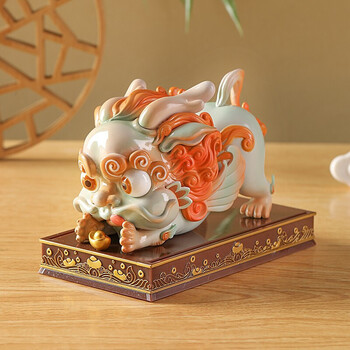 tatanice 貔貅 家居装饰摆件国潮中国风办公室摆件送长辈礼物招财风水