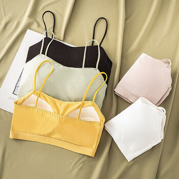 茗维雅少女内衣大学生高中生15到18岁发育期无钢圈美背文胸夏天薄款