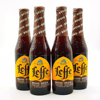 乐飞啤酒 莱福金/金啤酒 330ml*4瓶 比利时进口 修道院风格精酿 莱福