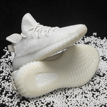 商场同款官方旗舰yee椰子鞋男350芝麻灰满天星官网莆田男士夏季运动鞋