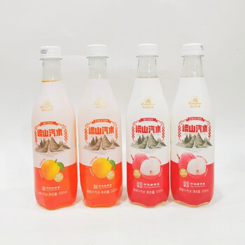 laoshan青岛崂山汽水金桔味荔枝味500ml*4瓶青岛特产 金桔味500ml*4瓶