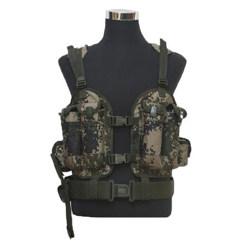君智友 95携行具林地数码耐用抗磨城市战斗携行具cs战术背心携行具 携