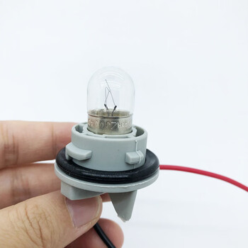 qefh适用于汽车货车尾灯单丝平角灯座双丝高低脚插座刹车灯倒车灯后示