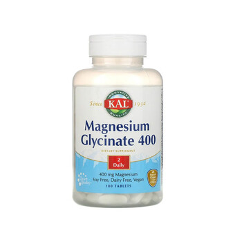 美国 magnesium glycinate甘氨酸镁400酮身400毫克180片