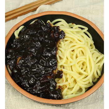 韩式炸酱面专用酱350g春酱杂酱面韩国拌面酱干拌面调味料瓶装韩式炸酱