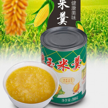 玉米羹罐头 380g一份5罐 家用酒店玉米羹玉米粥 甜汤用 方便食品