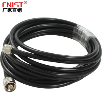 CNIST 28/J-7-N/J RFID读写器配件馈线带射频连接头 RFID读写器馈线TNC/J(公头)规格5M