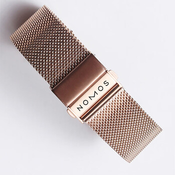 诺莫斯表带原装品质诺莫斯nomos表带钢带薄款原装款式米兰编制网带