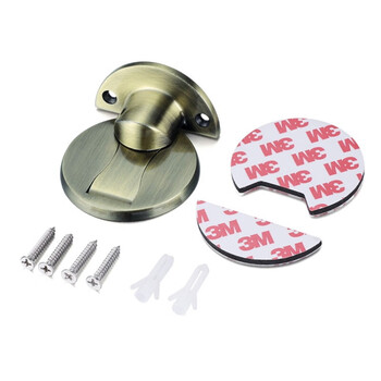 304门吸强磁免打孔门挡门阻地装隐形门碰撞墙吸门挡卫生间地吸 黄古铜