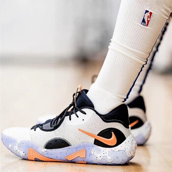 nike耐克男女鞋pg6保罗乔治6代实战运动篮球鞋dh8447100白黑41
