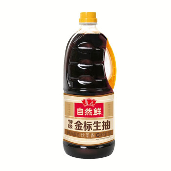 鲁花自然鲜特级金标生抽酱油1.6L/瓶 多规格可选 炒菜调料调味品家用 1.6L/瓶