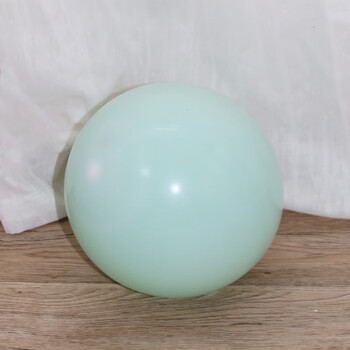 隽和双层马卡龙绿色亚光墨绿圆形乳胶气球链大小生日开业店铺装饰汽球