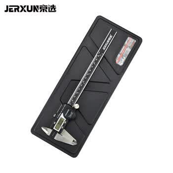京选（JERXUN）防水电子游标卡尺高精度数显卡尺工业级小型文玩150mm不锈钢油标卡尺深度尺子