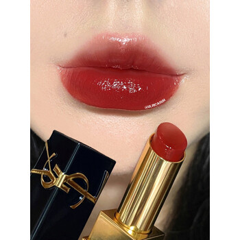欧雅伦ysl黑金浮雕方管釉光唇膏口红081971流言06偏见1011滋润红色