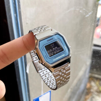 卡西歐(casio) 卡西歐casio 復古電子小方塊表女士手錶la680wa-2b/7d