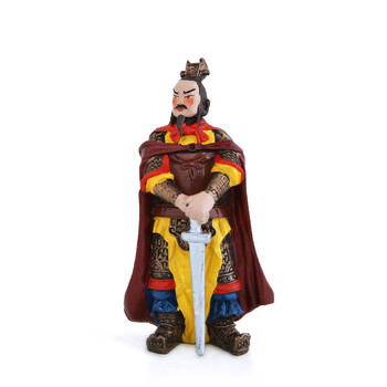 千团精工三国演义历史小人物摆件公仔手办五虎上将 刘备