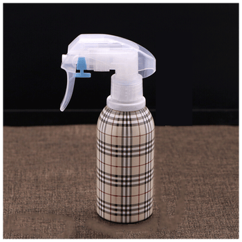 专业美发喷水壶理发店专用喷壶超细喷雾发型师发廊用品工具米黄格子