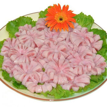 菊花脆肠 冠进菊花爽脆肠速冻猪生肠半成品私房菜猪小肠猪儿肠猪脆肠