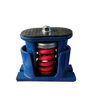 定制适用zte阻尼弹簧减震器中央空调风机水泵变压器冷却塔 可调座式