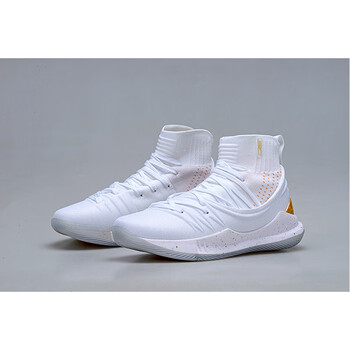 京东新品5代高帮圆周率篮球鞋男白金curry6低帮黑白实战圣诞战靴耐磨