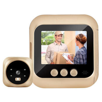 华为(huawei)通用智能猫眼门铃家用可视无线wifi远程监控摄像头防盗门