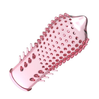 取悦龟头套超薄狼牙套刺激型小号防脱欲仙带刺加长加粗款狼牙棒男性