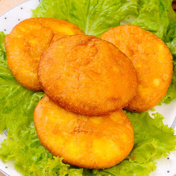 地方特产南瓜小油饼紫咸香口味