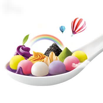 三全炫彩有陷小汤圆 2包(蓝色 绿色)