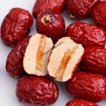 落蓝5斤新疆灰枣红枣小灰枣大枣红枣若羌蜜饯特产煲汤煲粥208克精选无