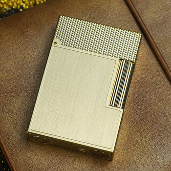 dupont法国都澎ligne2朗声smallperfect钻石菱纹打火机c18602 c18602