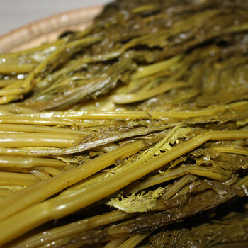 5折 湖南水酸菜湘西特产青菜酸贵州酸青菜苔老坛酸菜500g