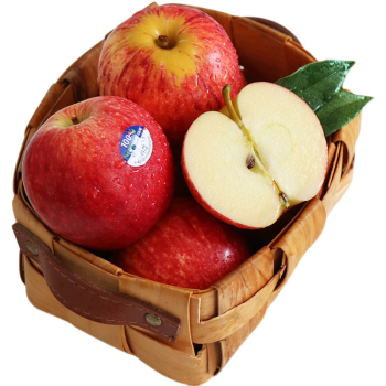 新西兰进口加力苹果甜脆gala苹果进口红嘎啦苹果水果新鲜当季8颗