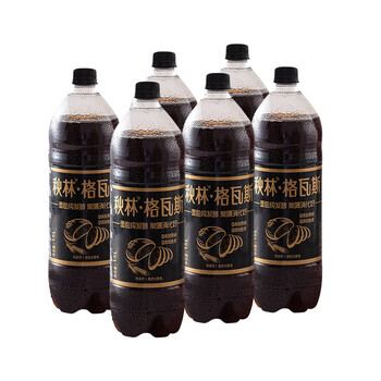 5l升6大瓶整箱 黑格瓦斯饮料1.5l*6瓶